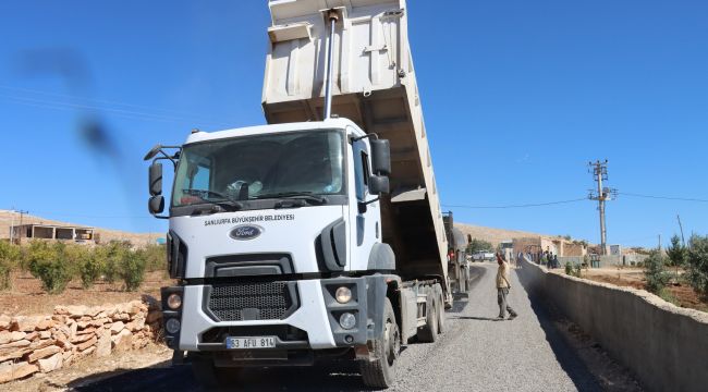 Büyükşehir Haliliye İlçesi Gürpınar Güzergâhında Yol Çalışmasını Tamamladı