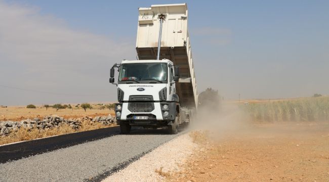 Büyükşehir Kırsalda Sathi Asfalt Atağını Sürüdürüyor