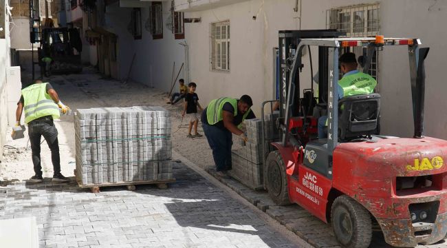 Devteyşti ve Süleymaniye’de Hummalı Üstyapı Çalışması