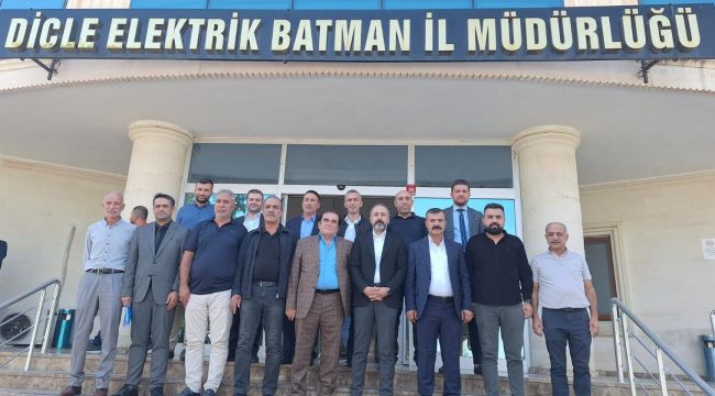 Dicle Elektrik Batmanlı Muhtarlarla Bir Araya Geldi