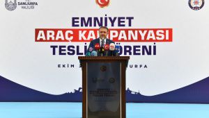 Emniyet araç kampanyasına destek sağlayan hayırseverlere teşekkür