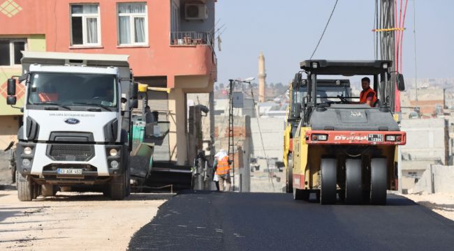 Eyyübiye'de Asfalt Çalışmaları Hız Kazandı