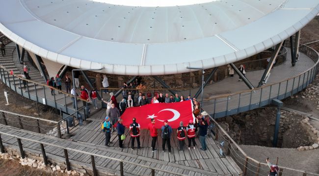 Göbeklitepe'ye Cumhuriyet Yürüyüşü