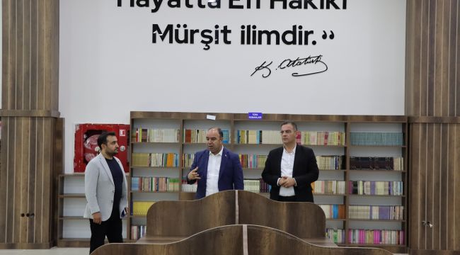 Halk Kütüphanesi 27 Ekim'de Hizmete Sunulacak