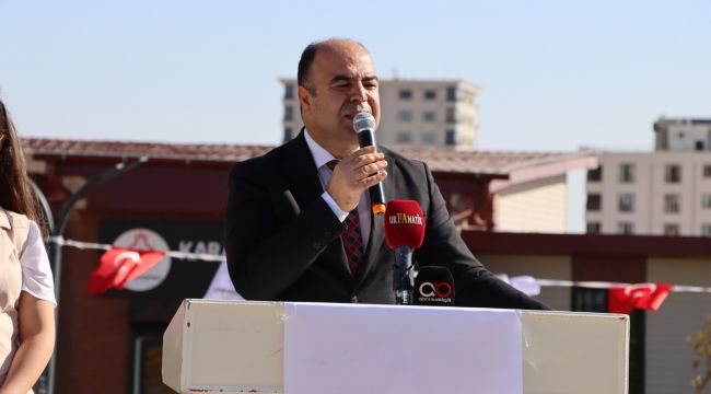 Karaköprü'de öğrenciler için yeni okuma evi açıldı