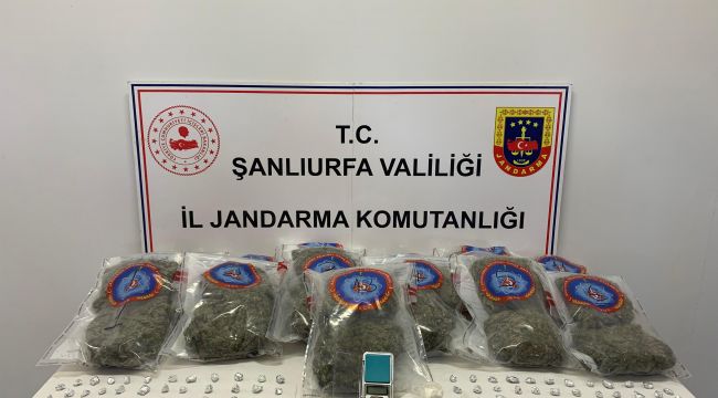 Şanlıurfa'da Uyuşturucu Operasyonu