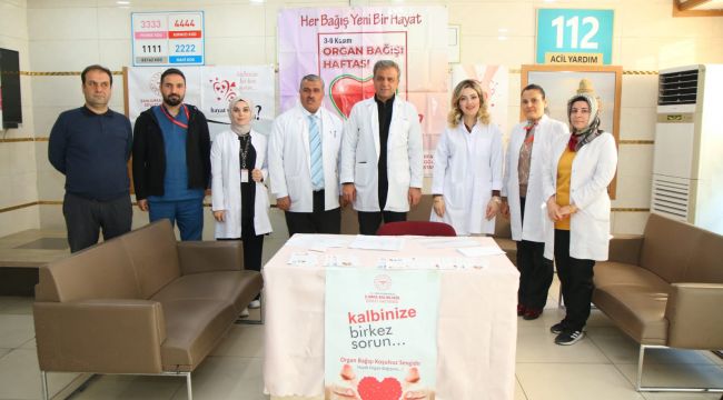 Balıklıgöl Hastanesi’nden Organ Bağışına Destek