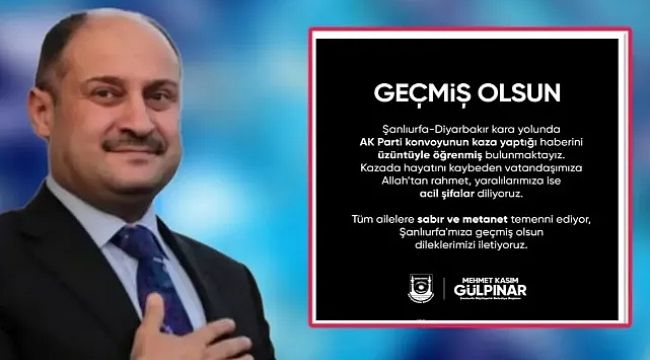 Başkan Gülpınar'dan Başsağlığı Mesajı