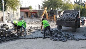 Haliliye Belediyesinden 4 Mahallede Hummalı Üstyapı Çalışması