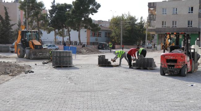 Haliliye'de Üstyapı İyileştirme Ve Yenileme Çalışmaları Sürüyor