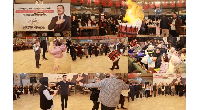 Harran Belediyesinden Öğretmenler Gününe Özel Sıra Gecesi