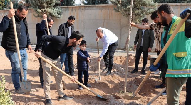 Karaköprü’de Ağaçlandırma Kampanyası Başladı