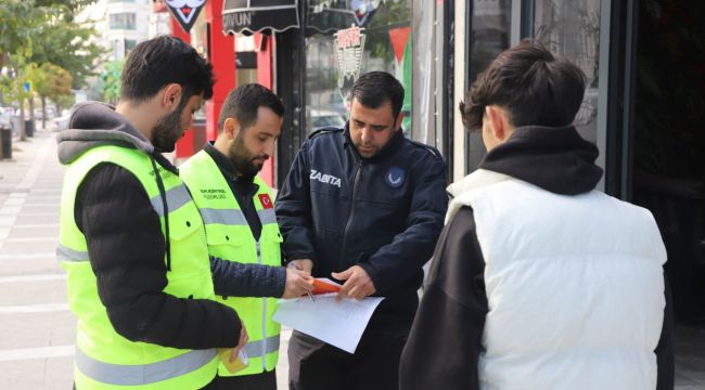 Karaköprü’de İşyeri Sundurmaları Denetlendi