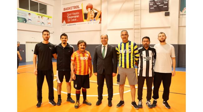 Karaköprü'de Öğretmenler Arası Voleybol Turnuvası Devam Ediyor