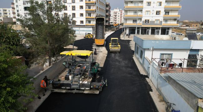 Şanlıurfa Büyükşehir Belediyesi Ceylanpınar’da Üstyapı Yatırımlarını Sürdürüyor