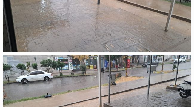 Şanlıurfa’da Beklenen Yağmur Yağdı, Çiftçilerin Yüzü Güldü