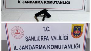 Şanlıurfa'da Jandarma Operasyonunda Silah ve Mühimmat Ele Geçirildi