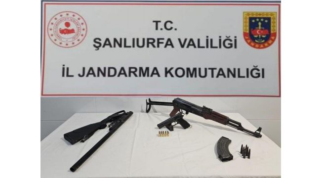 Şanlıurfa’da Jandarmadan Silah Operasyonu: 10 Kişi Gözaltında 