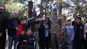 Şanlıurfa İl Jandarma Komutanlığı'ndan Özel Çocuklara Ziyaret