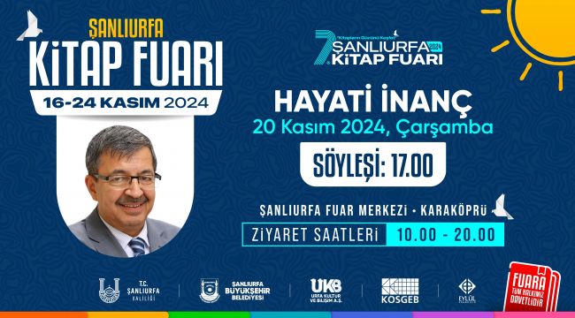 Ünlü Yazar ve Şairler Kitap Fuarına Katılacak