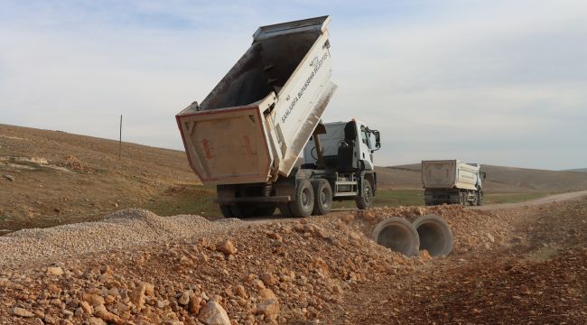 Büyükşehir’den 3 İlçede Yol Çalışması