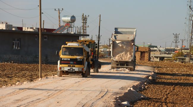 Büyükşehir Kırsalda Daha Güçlü Altyapı Hedefi İle Çalışıyor