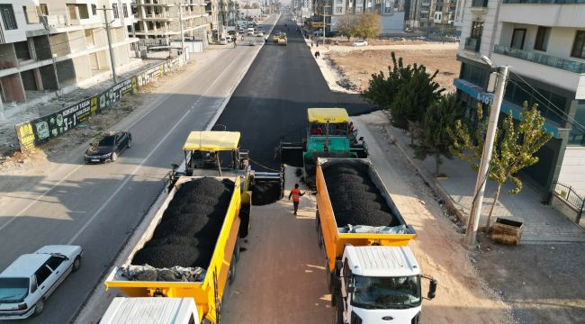 Büyükşehir Konuklu‘da 1. Etap Asfaltlama Çalışmalarını Tamamladı