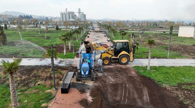 Eyyübiye Millet Bahçesi’nde Kış Bakımı