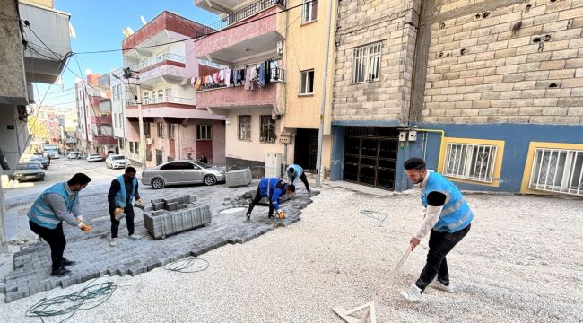 Eyyübiye Sokakları Yenileniyor