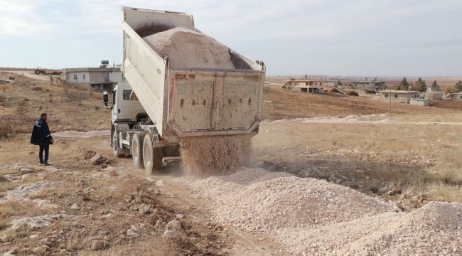 Haliliye Belediyesi, Kırsal Mahallelerde Yeni Yolları Hizmete Sunuyor