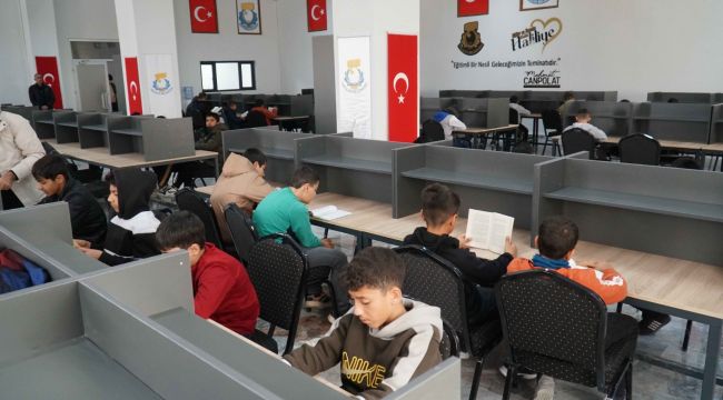 Haliliye Belediyesi, Okuma Salonu İle Sessiz Ve Nezih Çalışma Ortamı Sunuyor