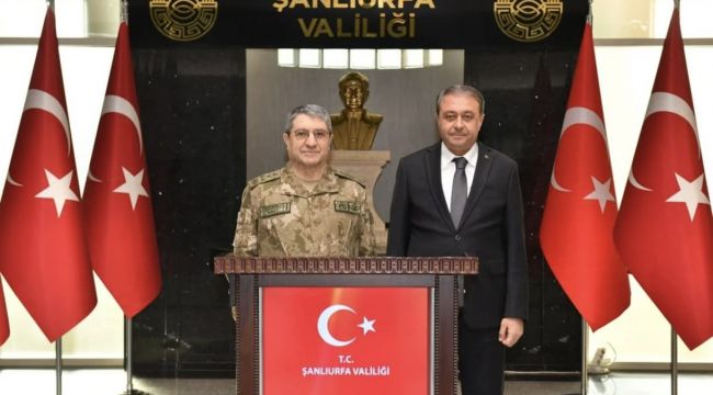 Kara Kuvvetleri Komutanı Şanlıurfa'da