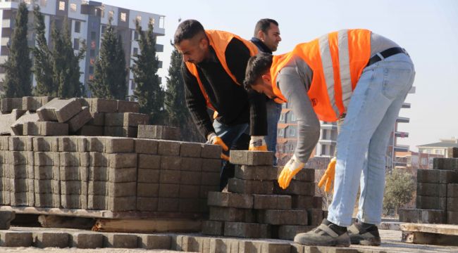 Karaköprü'de Yeni Yol Seferberliği Sürüyor