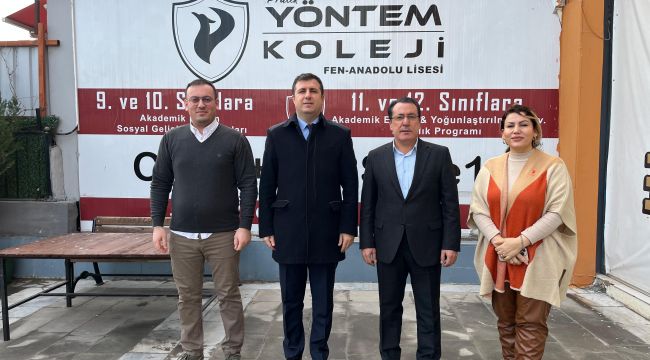 Karaköprü Kaymakamı Orhan Altun'dan Pratik Yöntem Koleji'ne Özel Ziyaret