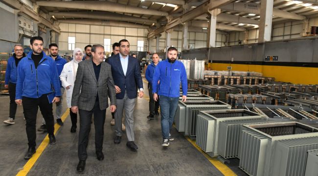 Vali Şıldak OSB'de Fabrika Ve İşletmeleri Ziyaret Etti