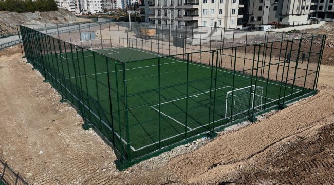 Batıkent'te Gençler İçin Yeni Spor Alanı Kazandırıldı