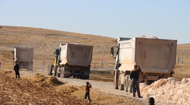 Büyükşehir Belediyesi’nden Şuayb Şehri Yolunda Stabilize Çalışması