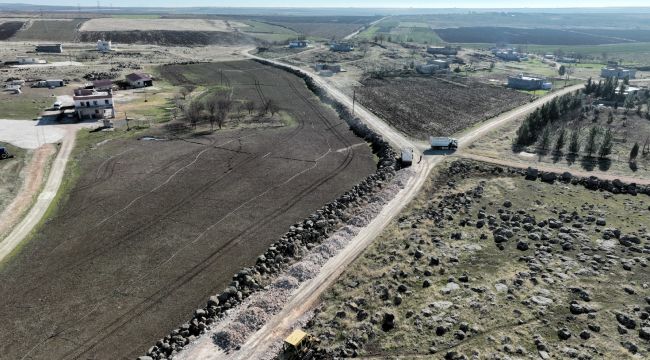 Büyükşehir Belediyesi, Siverek Kırsalında Ulaşımı İyileştiriyor