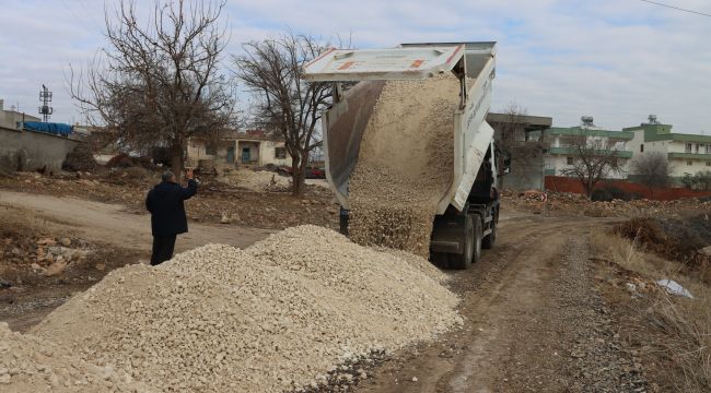 Büyükşehir’den Bozova ve Karaköprü Kırsalında Yol Çalışması