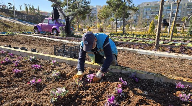 Eyyübiye Belediyesi Üretiyor Parklar Güzelleşiyor