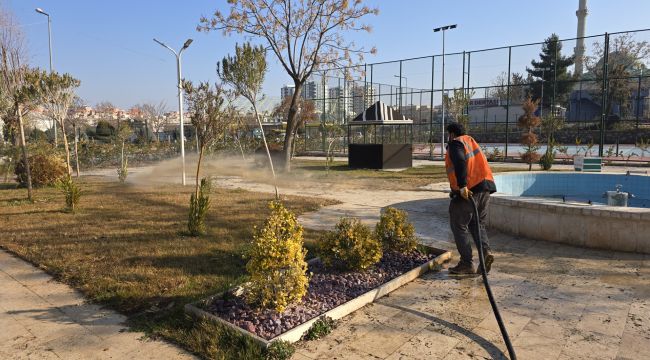 Eyyübiye’nin Yeşil Alanlarına Özenli Bakım