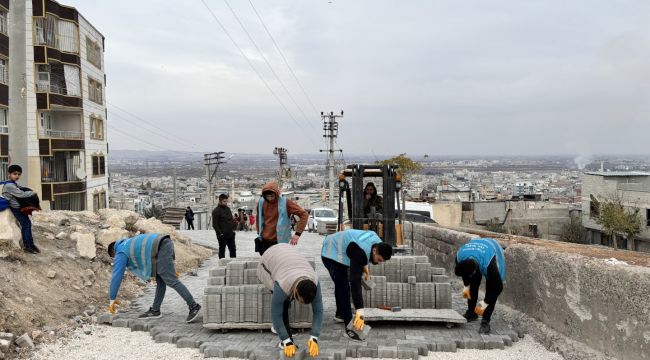 Eyyübiye Sokaklarında Çalışmalar Devam Ediyor