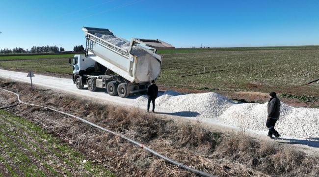 Harran ve Ceylanpınar Kırsalında Yollar Modernleşiyor