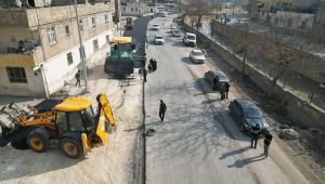 Şanlıurfa Büyükşehir Belediyesi Süleymaniye Mahallesi'nde Yol Çalışmalarını Tamamladı