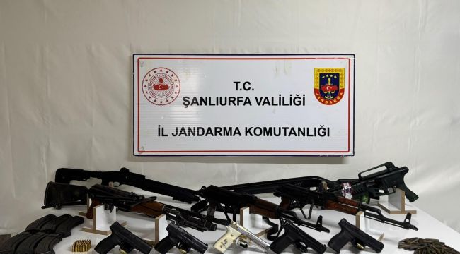 Şanlıurfa’da Ruhsatsız Silahlanmaya Darbe