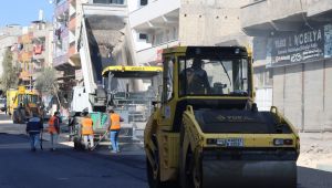 Süleymaniye Caddesi Asfaltlanıyor