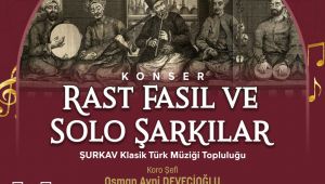 ŞURKAV Sanat Müziği Konseri Düzenliyor