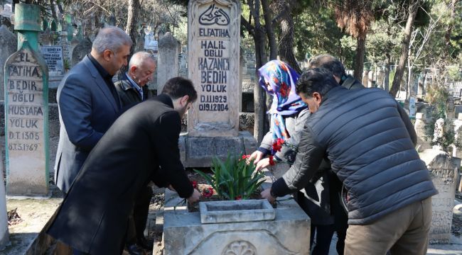 Usta Gazelhan Kazancı Bedih Vefatının 21. Yıl Dönümünde Kabri Başında Anıldı