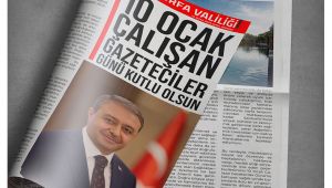 Vali Hasan Şıldak'ın 10 Ocak Çalışan Gazeteciler Günü Mesajı