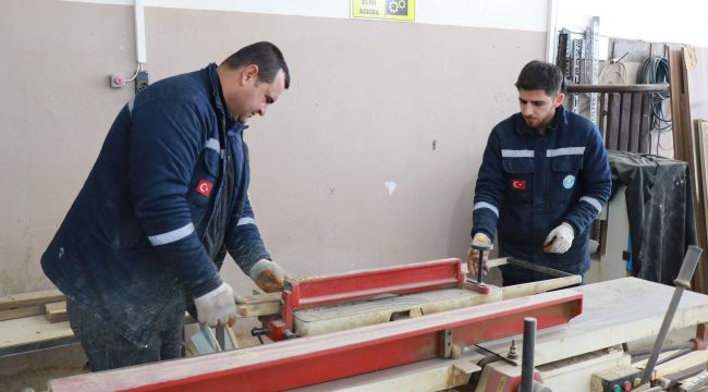 Başkan Canpolat, Atölyeler Şefliğindeki Çalışmaları İnceledi